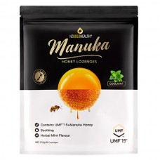 NZGOLDHEALTH新西兰进口 麦卢卡蜂蜜硬糖 润喉糖 UMF15+ 薄荷味 270g